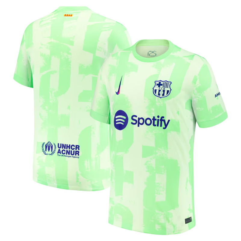 Barcelona Nike 2024/25 Third Jersey - Yellow Nike
