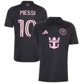 Miami Black & Pink Performance Football Jersey – Premium Soccer Shirt (Messi)