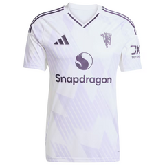 Cristiano Ronaldo Manchester United adidas 2025/26 Away Player Jersey - White Adidas