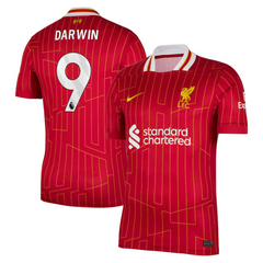 Darwin Núñez Liverpool 2024/25 Home Player Jersey – Red