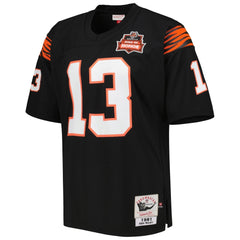 Ken Riley Cincinnati Bengals 1981 Mitchell & Ness Authentic Throwback Retired Player Jersey - Black Mitchell & Ness