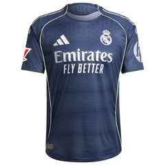 Kylian Mbappé Real Madrid adidas 2025/26 Away Authentic Player Jersey - Blue Adidas