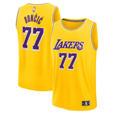 Los Angeles Lakers Gold & Purple Fastbreak Basketball Jersey (Dončić)