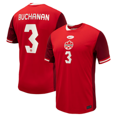 Men's Nike Red Canada Soccer 2024 Home Pick-A-Player Jersey