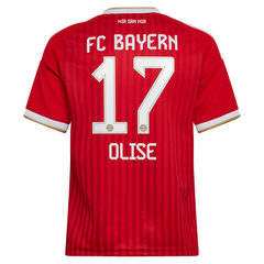 Michael Olise Bayern Munich 2026/27 Home Jersey - Red