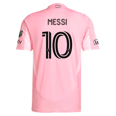Miami Pink & Black Performance Football Jersey – Premium Soccer Shirt (Messi)
