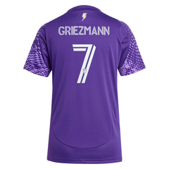 Orlando Purple & White Patterned Performance Football Jersey – (Griezmann)
