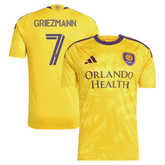 Orlando Yellow & Purple Performance Football Jersey – Premium Custom Soccer Shirt (Griezmann )