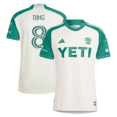 Alexander Ring Austin FC adidas 2024 The Armadillo Kit Authentic Player Jersey – Tan adidas
