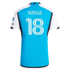 Kerwin Vargas Charlotte FC adidas 2024 The Carolina Kit: Explore Authentic Player Jersey - Blue adidas