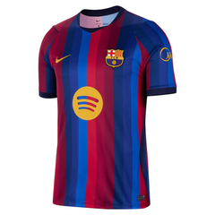 Barcelona Style Blue & Garnet Red Soccer Jersey (Raphinha)