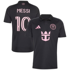 Miami Black & Pink Performance Football Jersey – Premium Soccer Shirt (Messi)