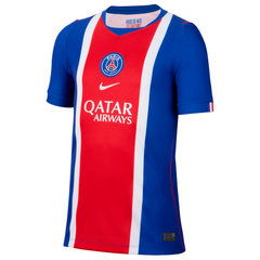 Paris Style Royal Blue & Red Soccer Jersey (Dembélé)