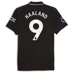 Erling Haaland Manchester City Youth 2025/26 Home Player Jersey - Sky Blue