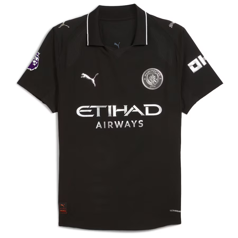 Erling Haaland Manchester City Youth 2025/26 Home Player Jersey - Sky Blue
