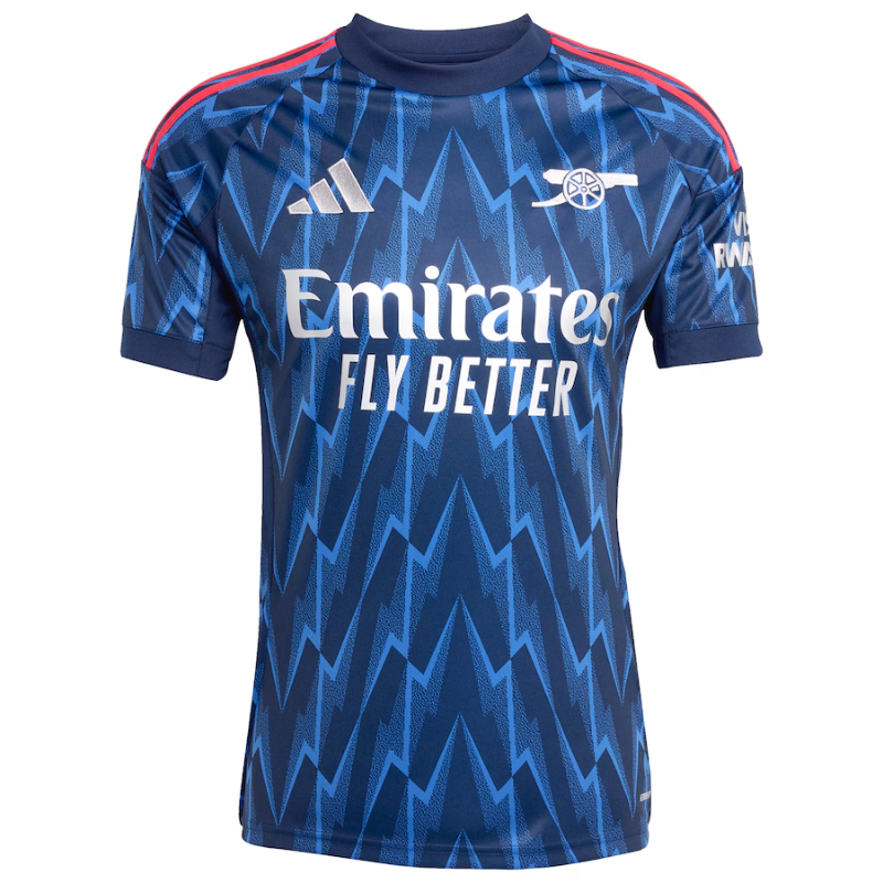 Kai Havertz Arsenal adidas 2025/26 Away Player Jersey - Blue Adidas
