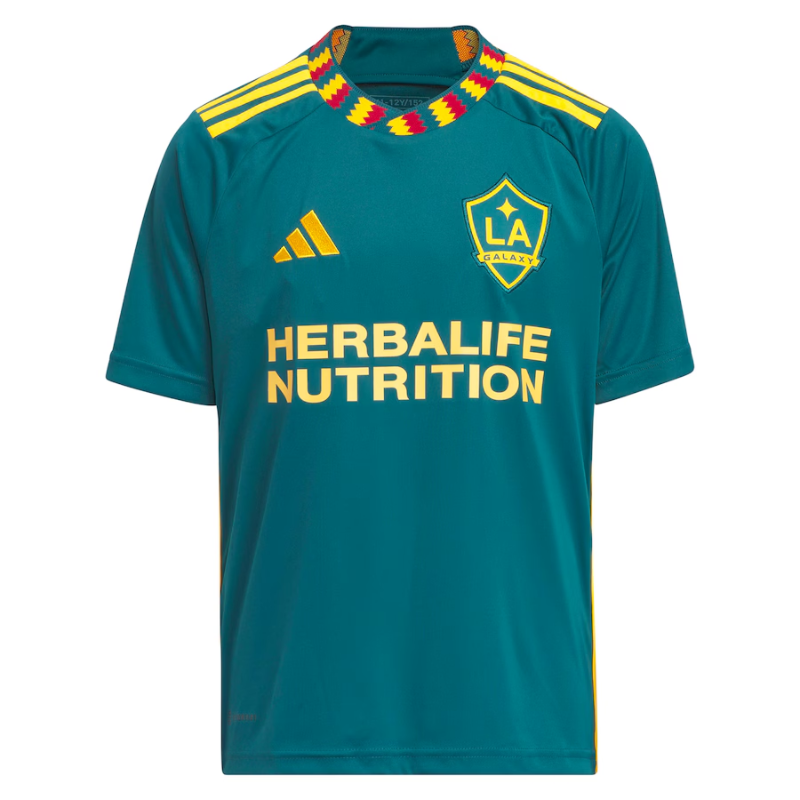 Marco Reus LA Galaxy adidas Youth 2024 LA Kit Player Jersey - Green Adidas