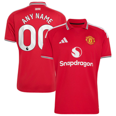Man United Premium Red Polo-Style Custom Football Shirt