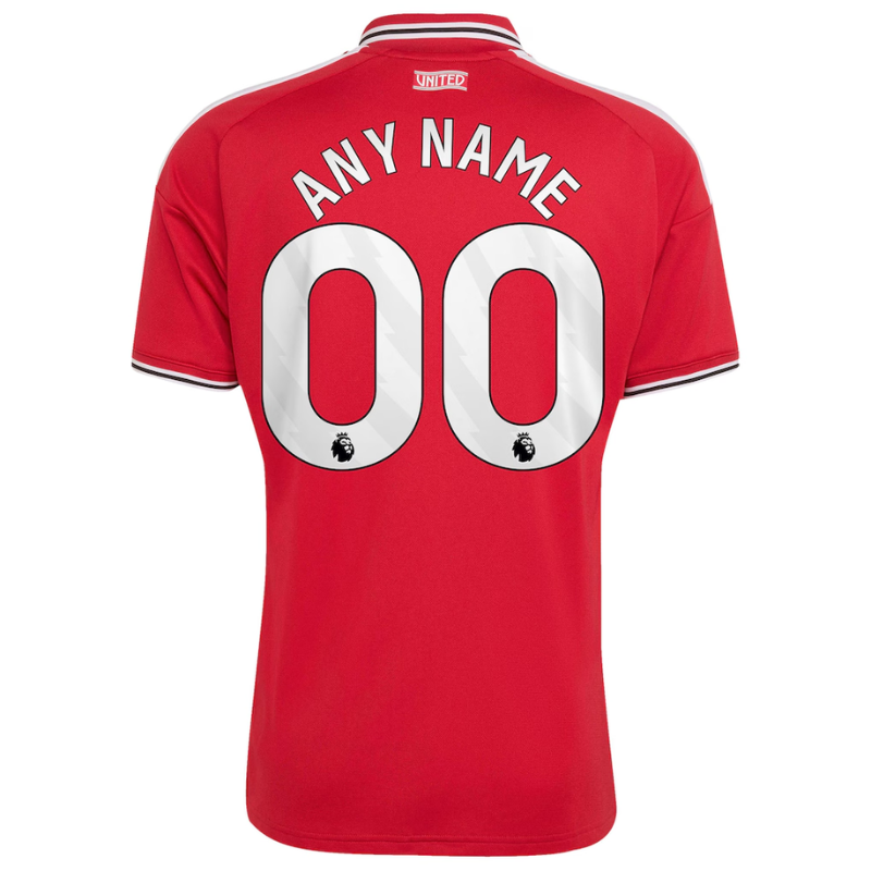 Man United Premium Red Polo-Style Custom Football Shirt