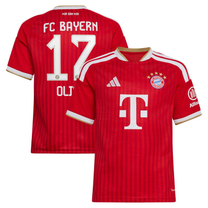 Michael Olise Bayern Munich 2026/27 Home Jersey - Red