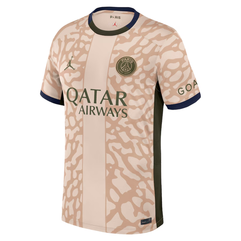 Paris Saint-Germain Jordan Brand 2023/24 Fourth Stadium Jersey – Tan Jordan Brand