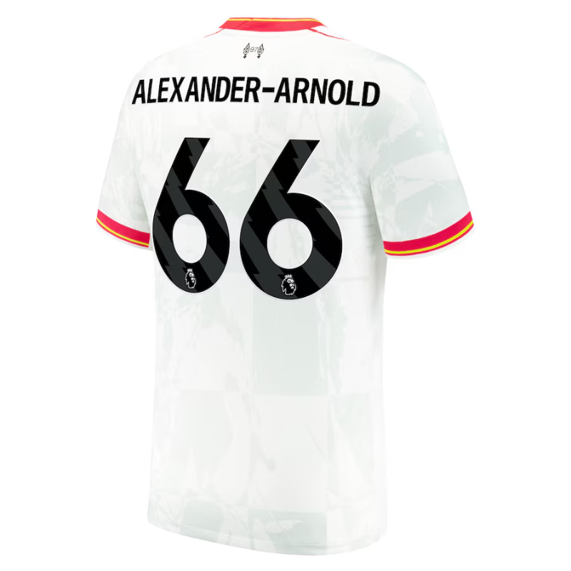 Trent Alexander-Arnold Liverpool 2024/25 Third Jersey - White