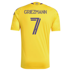 Orlando Yellow & Purple Performance Football Jersey – Premium Custom Soccer Shirt (Griezmann )
