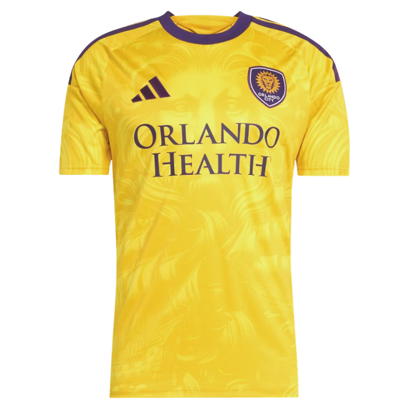 Orlando Yellow & Purple Performance Football Jersey – Premium Custom Soccer Shirt (Griezmann )