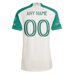 Austin FC adidas 2024 The Armadillo Kit Authentic Custom Jersey – Tan adidas